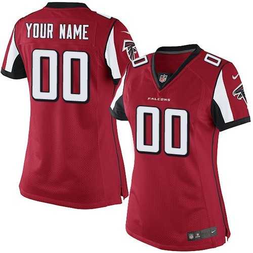 Women Nike Atlanta Falcons Customized Red Team Color Stitched NFL Game Jersey,We sell and wholesale Women Nike Atlanta Falcons Customized Red Team Color Stitched NFL Game Jersey on line form chian!